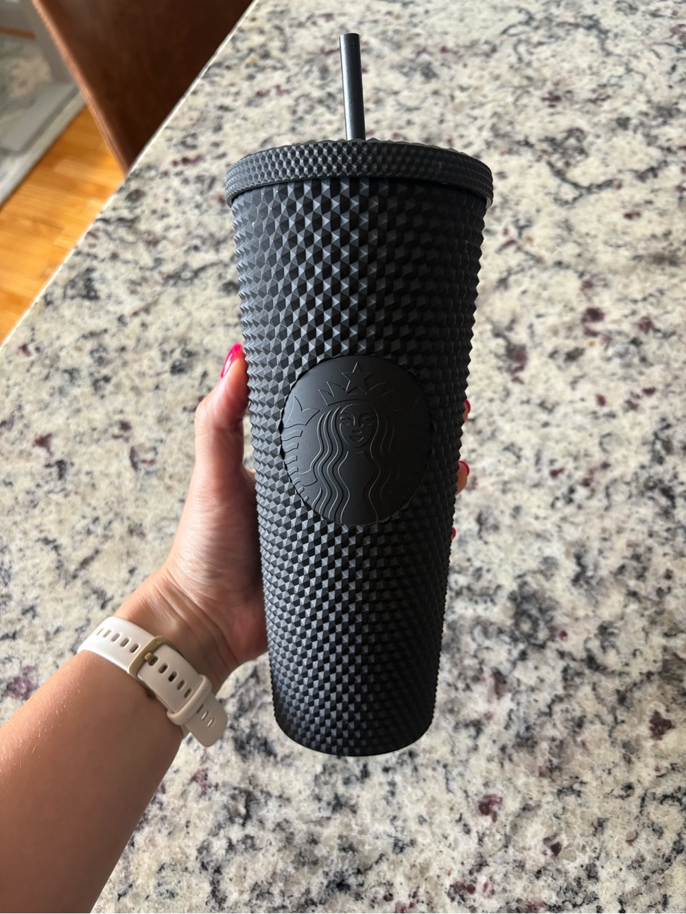 Starbucks Black Studded Tumbler with Siren Logo